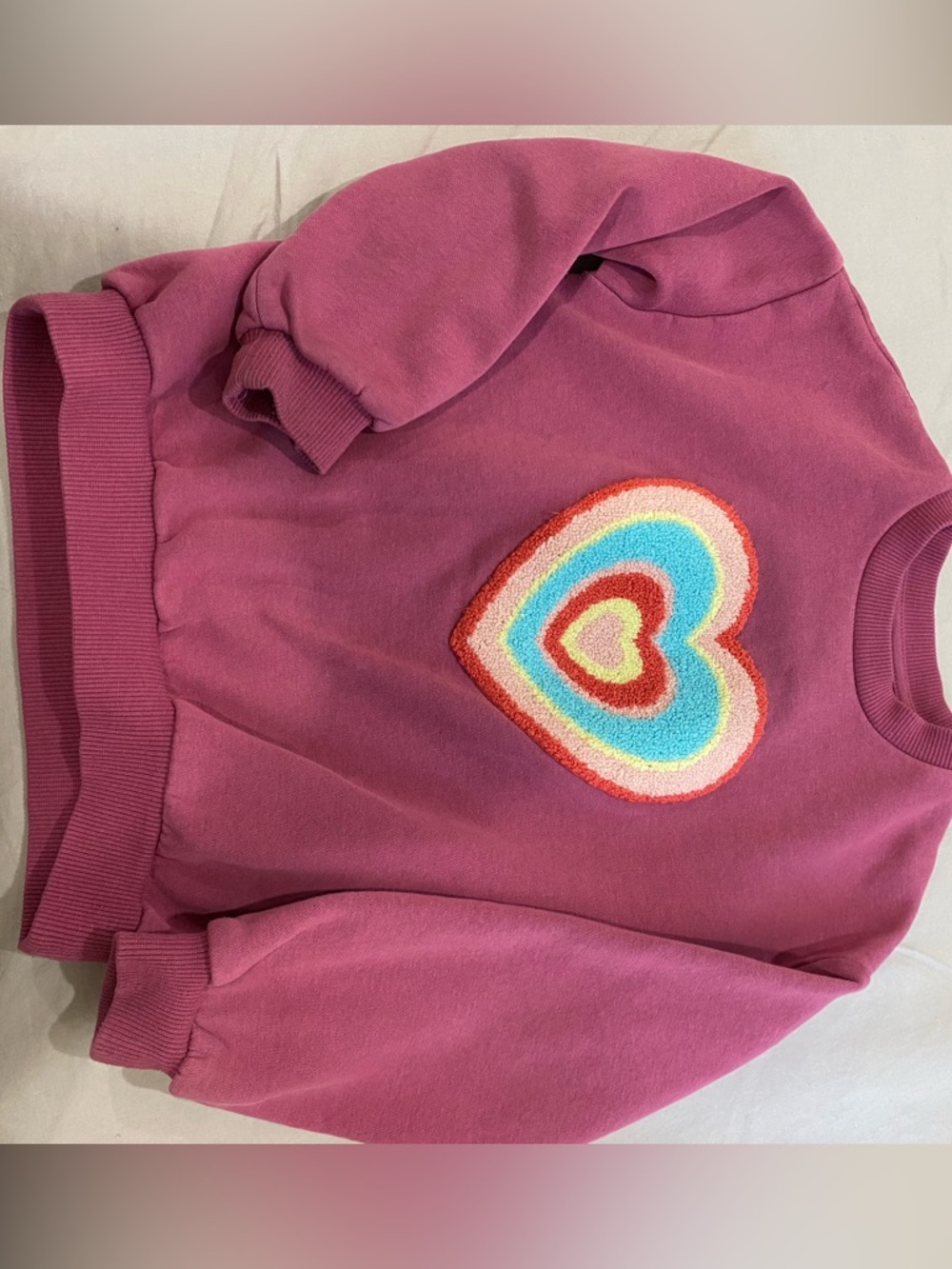 Tucker + Tate Deep Magenta Fleece Top